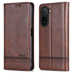 AZNS mobilskal för Xiaomi Poco C85x 5G / Redmi A7 Pro 4G (171.56mm) / Redmi A7 Pro 5G Plånboksfodral i PU-läder med kohudstruktur