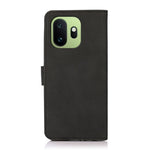 KHAZNEH Skal För OnePlus 15T 5G Reptåligt PU-läder Plånboksfodral