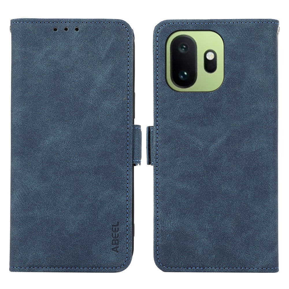 ABEEL For OnePlus 15T 5G Case PU Leather Folio Stand View RFID Blocking Phone Cover