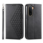 Calf Texture Case for Xiaomi Poco C85x 5G / Redmi A7 Pro 4G (171.56mm) / Redmi A7 Pro 5G PU Leather Wallet Phone Cover with Wrist Strap