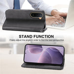 Calf Texture Case for Xiaomi Poco C85x 5G / Redmi A7 Pro 4G (171.56mm) / Redmi A7 Pro 5G PU Leather Wallet Phone Cover with Wrist Strap