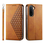 Calf Texture Case for Xiaomi Poco C85x 5G / Redmi A7 Pro 4G (171.56mm) / Redmi A7 Pro 5G PU Leather Wallet Phone Cover with Wrist Strap