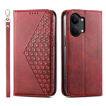 For Xiaomi Poco X8 Pro Max 5G / Redmi Turbo 5 Max 5G Case Calf Texture PU Leather Wallet Phone Cover with Wrist Strap
