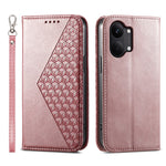 For Xiaomi Poco X8 Pro Max 5G / Redmi Turbo 5 Max 5G Case Calf Texture PU Leather Wallet Phone Cover with Wrist Strap