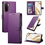 Magnetic Snap Case for Xiaomi Poco C85x 5G / Redmi A7 Pro 4G (171.56mm) / Redmi A7 Pro 5G Litchi Texture Leather Wallet Phone Cover with Wrist Strap