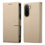 Magnetic Snap Case for Xiaomi Poco C85x 5G / Redmi A7 Pro 4G (171.56mm) / Redmi A7 Pro 5G Litchi Texture Leather Wallet Phone Cover with Wrist Strap