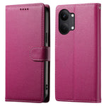 For Xiaomi Poco X8 Pro Max 5G / Redmi Turbo 5 Max 5G Case Magnetic Snap Litchi Texture Leather Wallet Phone Cover with Wrist Strap