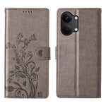 Xiaomi Poco X8 Pro Max 5G / Redmi Turbo 5 Max 5G tegnebogsetui i PU-læder med sommerfugle- og blomstermønster samt håndledsrem