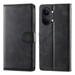 For Xiaomi Poco X8 Pro Max 5G / Redmi Turbo 5 Max 5G Phone Case Stand Wallet Calf Texture PU Leather Flip Phone Cover with Wrist Strap