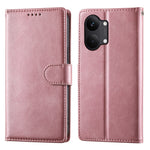 For Xiaomi Poco X8 Pro Max 5G / Redmi Turbo 5 Max 5G Phone Case Stand Wallet Calf Texture PU Leather Flip Phone Cover with Wrist Strap