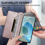 Wallet Stand Case for Xiaomi Poco C85x 5G / Redmi A7 Pro 4G (171.56mm) / Redmi A7 Pro 5G Line Splicing TPU PU Leather Phone Cover