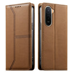 Wallet Stand Case for Xiaomi Poco C85x 5G / Redmi A7 Pro 4G (171.56mm) / Redmi A7 Pro 5G Line Splicing TPU PU Leather Phone Cover