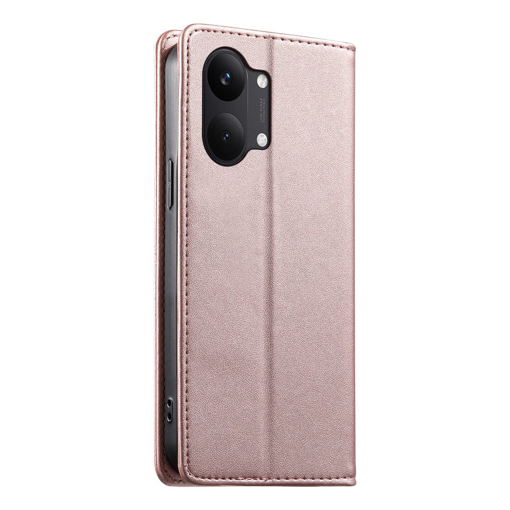 Wallet Stand Case For Xiaomi Poco X8 Pro Max 5G  /  Redmi Turbo 5 Max 5G Line Splicing TPU PU Leather Phone Cover