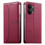 Wallet Stand Case For Xiaomi Poco X8 Pro Max 5G  /  Redmi Turbo 5 Max 5G Line Splicing TPU PU Leather Phone Cover