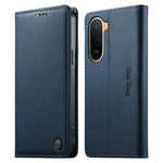 DIERFENG DF-019 Leather Wallet Case for Xiaomi Poco C85x 5G / Redmi A7 Pro 4G (171.56mm) / Redmi A7 Pro 5G Magnetic Flip Cover with Card Slots RFID Blocking