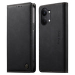 DIERFENG DF-019 Leather Wallet Case for Xiaomi Poco X8 Pro Max 5G  /  Redmi Turbo 5 Max 5G Magnetic Flip Cover with Card Slots RFID Blocking