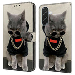 For Samsung Galaxy A27 5G Leather Case Pattern Printing Stand Flip Phone Cover