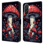 For Samsung Galaxy A27 5G Leather Case Pattern Printing Stand Flip Phone Cover