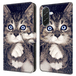 For Samsung Galaxy A27 5G Leather Case Pattern Printing Stand Flip Phone Cover
