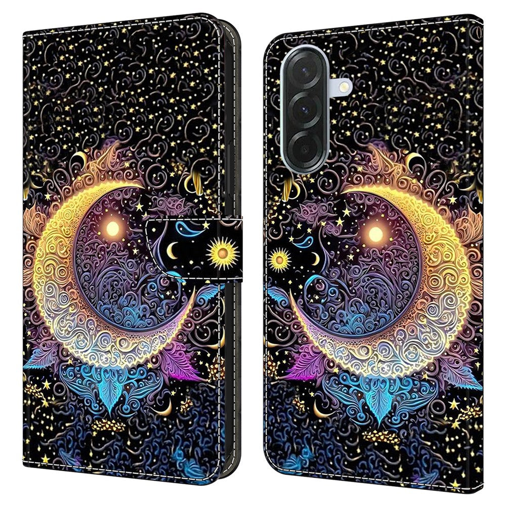 For Samsung Galaxy A27 5G Wallet Case Stand Pattern Printing PU Leather Flip Phone Cover