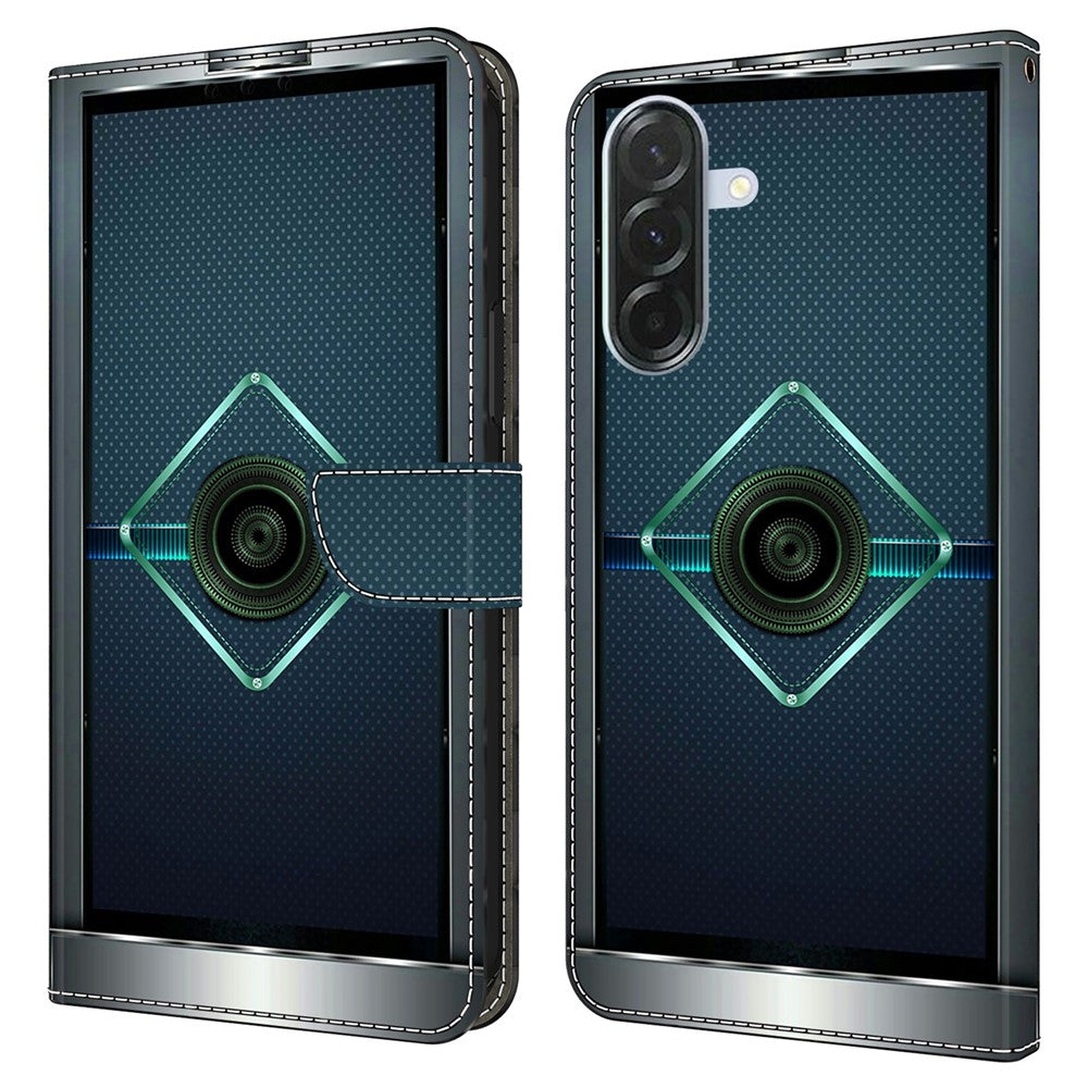 For Samsung Galaxy A27 5G Wallet Case Stand Pattern Printing PU Leather Flip Phone Cover