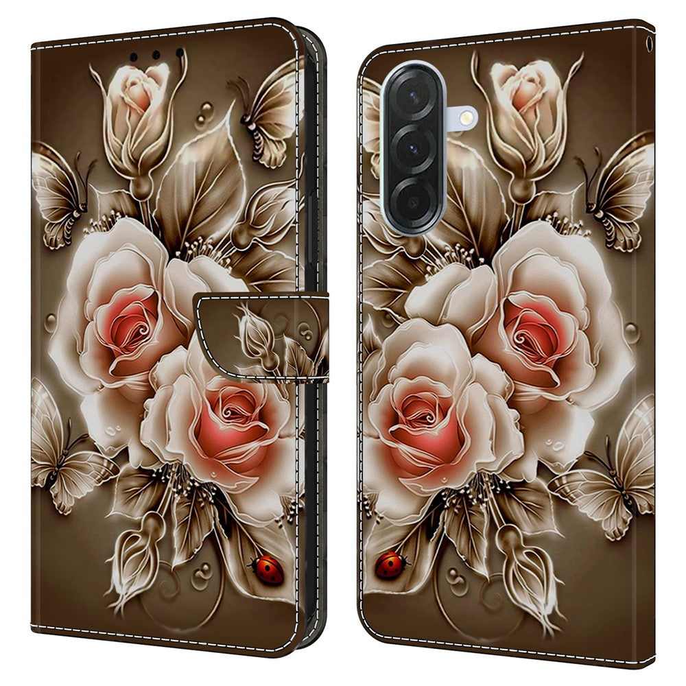 For Samsung Galaxy A27 5G Wallet Case Stand Pattern Printing PU Leather Flip Phone Cover