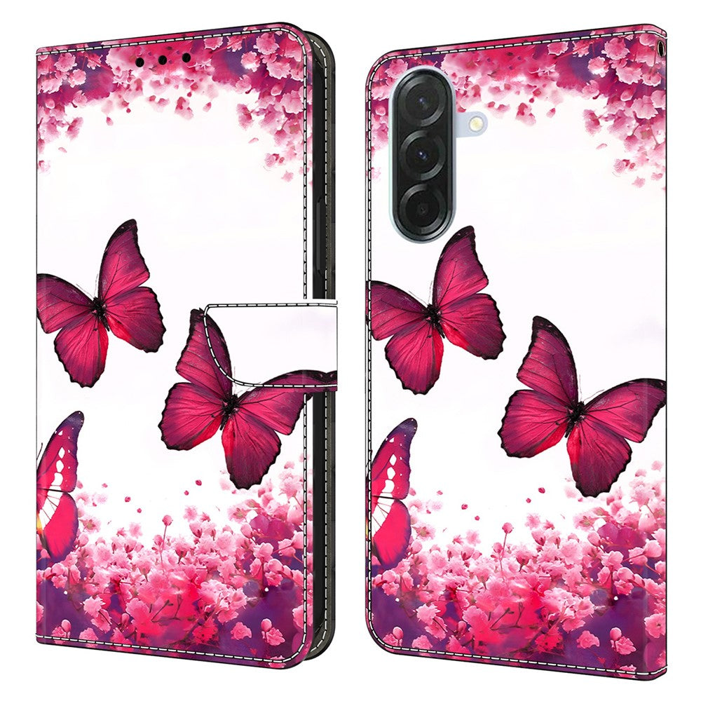 For Samsung Galaxy A27 5G Wallet Case Foldable Stand Pattern Printing PU Leather Flip Phone Cover