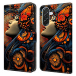 For Samsung Galaxy A27 5G Wallet Case Foldable Stand Pattern Printing PU Leather Flip Phone Cover