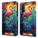 For Samsung Galaxy A27 5G Wallet Case Foldable Stand Pattern Printing PU Leather Flip Phone Cover