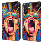 For Samsung Galaxy A27 5G Wallet Case Foldable Stand Pattern Printing PU Leather Flip Phone Cover