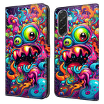 For Samsung Galaxy A27 5G Wallet Case Foldable Stand Pattern Printing PU Leather Flip Phone Cover