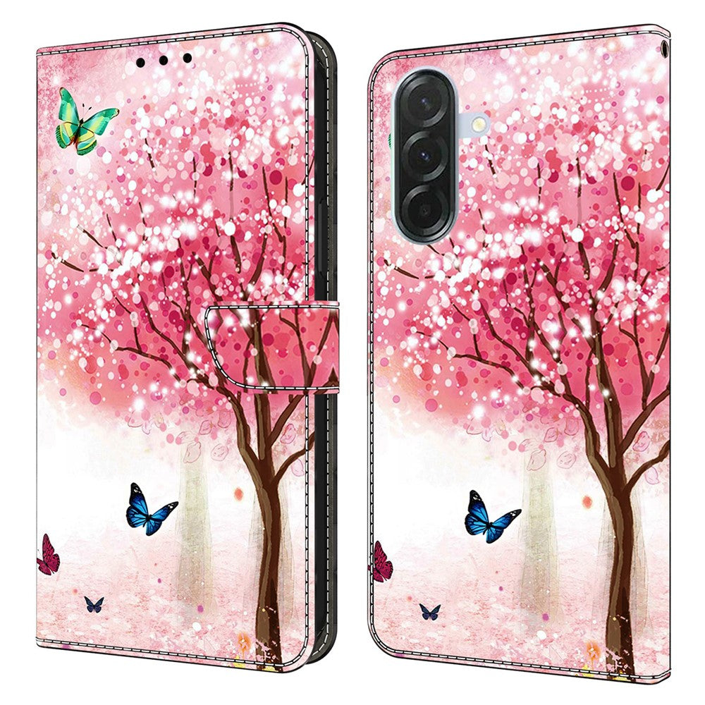 For Samsung Galaxy A27 5G Wallet Case Foldable Stand Pattern Printing PU Leather Flip Phone Cover