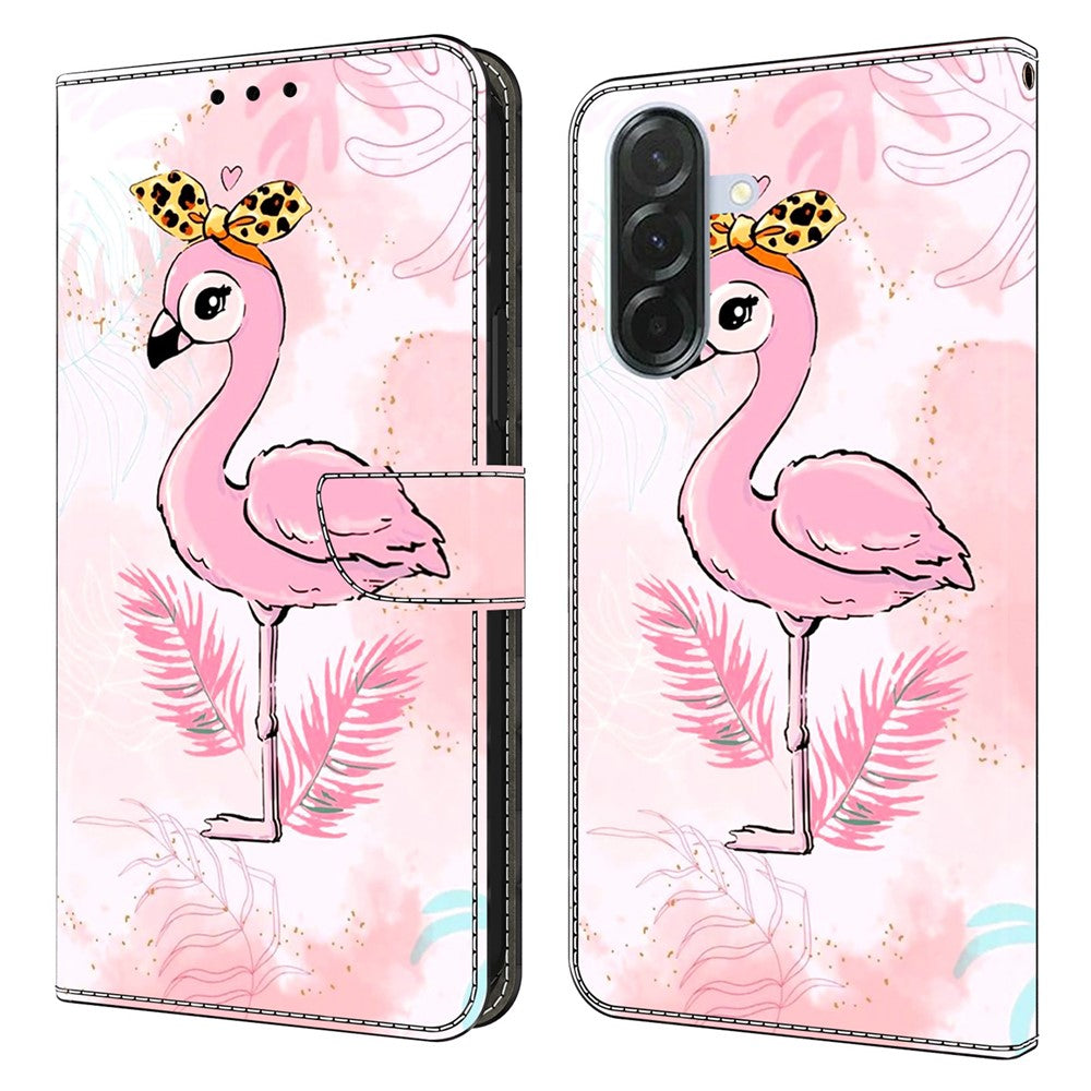 For Samsung Galaxy A27 5G Wallet Case Foldable Stand Pattern Printing PU Leather Flip Phone Cover