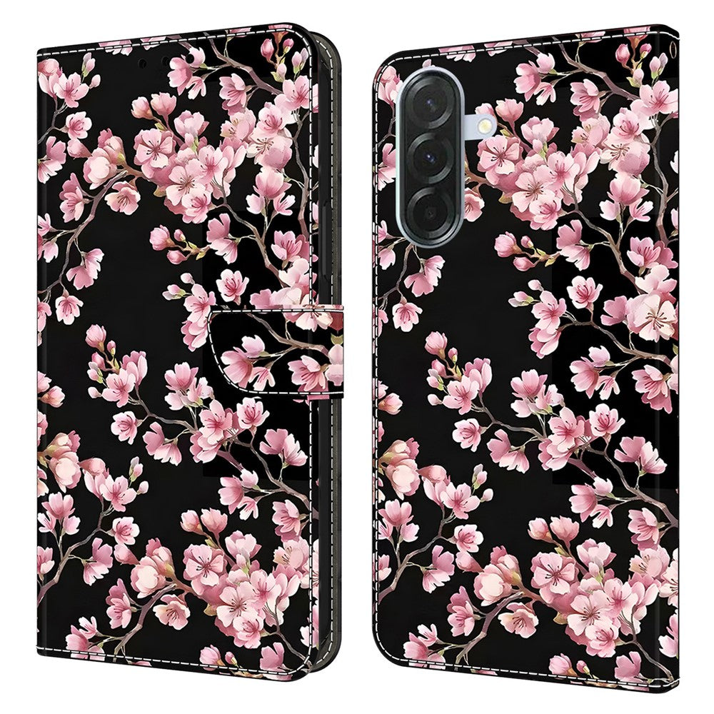 For Samsung Galaxy A27 5G Wallet Case Foldable Stand Pattern Printing PU Leather Flip Phone Cover