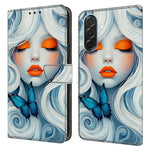 For Samsung Galaxy A27 5G Wallet Case Foldable Stand Pattern Printing PU Leather Flip Phone Cover