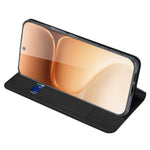 Dux Ducis För Honor 600 Pro 5G / Honor 600 5G Skal Skin Pro Series Läder Stativskydd Korthållare
