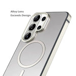 Magnetiskt skal för Samsung Galaxy S26 Ultra med metallram och PC-baksida
