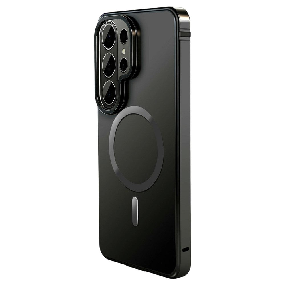 Magnetiskt skal för Samsung Galaxy S26 Ultra med metallram och PC-baksida