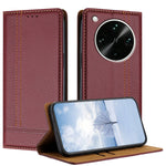 For Oppo Find X9 Ultra 5G Case L-Shaped Grid Pattern Leather Stand Phone Cover with Card Slots