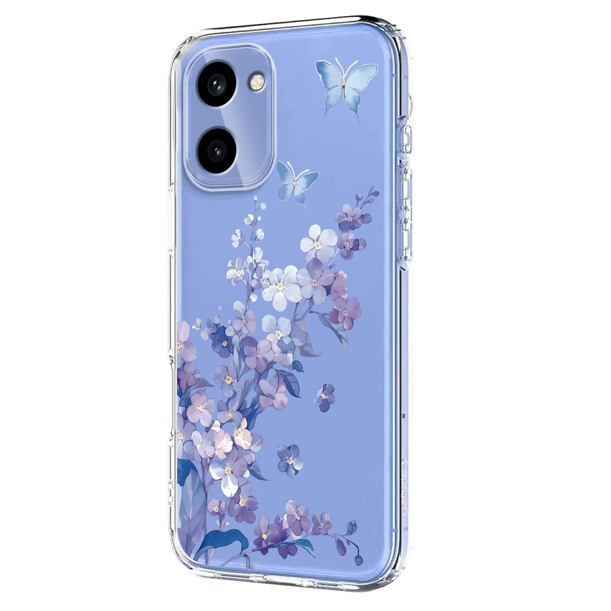 OnePlus Ace 6 5G / OnePlus Ace 6T 5G / OnePlus 15R 5G skal fjärilsmönster tryck TPU mobil baksida
