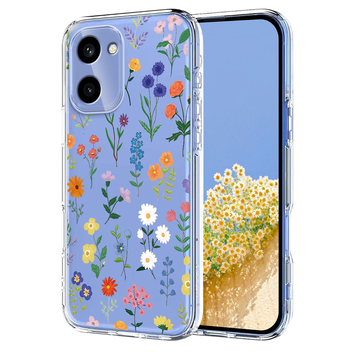 OnePlus Ace 6 5G / OnePlus Ace 6T 5G / OnePlus 15R 5G skal fjärilsmönster tryck TPU mobil baksida