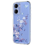 For Xiaomi Redmi 15a 5G Case Butterfly Floral Pattern Printing TPU Phone Back Cover