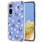 For Xiaomi Redmi A7 Pro 4G (171.56mm) / Poco C85x 5G Case Butterfly Floral Pattern Printing TPU Phone Back Cover