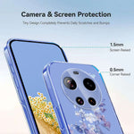 For Xiaomi 17 Ultra 5G Case Butterfly Floral Pattern Printing TPU Phone Back Cover