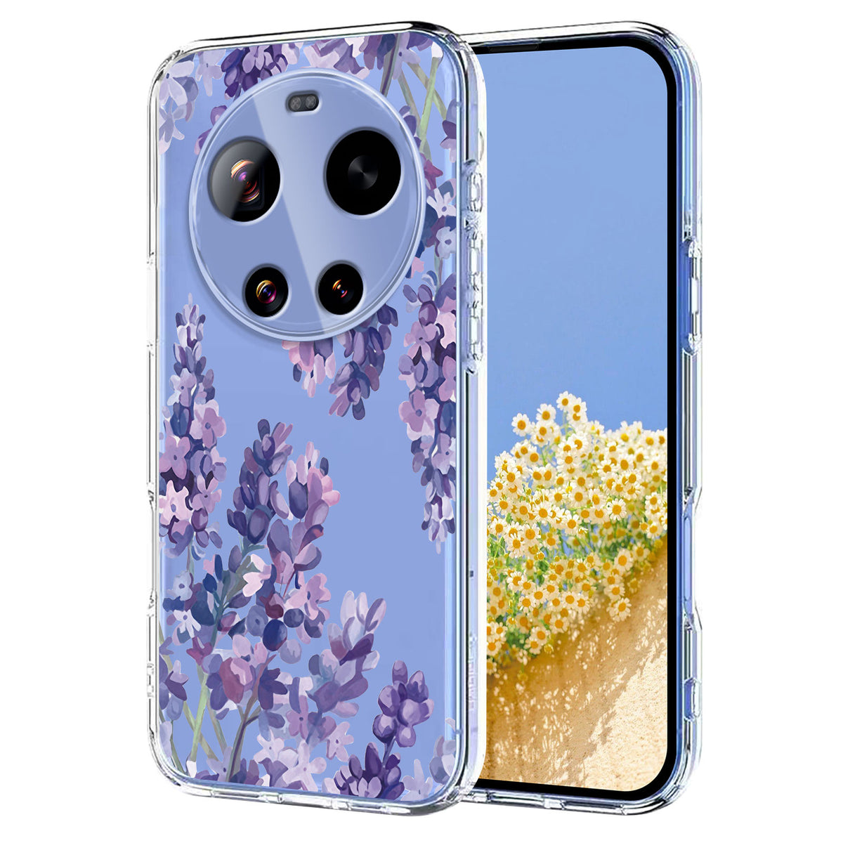 For Xiaomi 17 Ultra 5G Case Butterfly Floral Pattern Printing TPU Phone Back Cover
