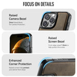 CaseMe For iPhone 14 Pro Max C69 Series Magnetic Case Leather Coated TPU Phone Cover