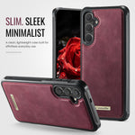 CaseMe For Samsung Galaxy S26 C69 Series Magnetic Case Leather Coated TPU Phone Cover
