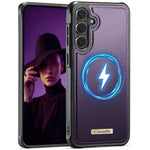 CaseMe For Samsung Galaxy S26 C69 Series Magnetic Case Leather Coated TPU Phone Cover