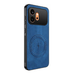 WANLONFENG For Honor 600 5G SD1 Series Magnetisk Cover Nappa Tekstur PC TPU Telefoncover