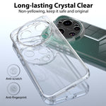 For Xiaomi 17 Ultra 5G Clear Phone Case TPU+Acrylic Shockproof Phone Back Cover